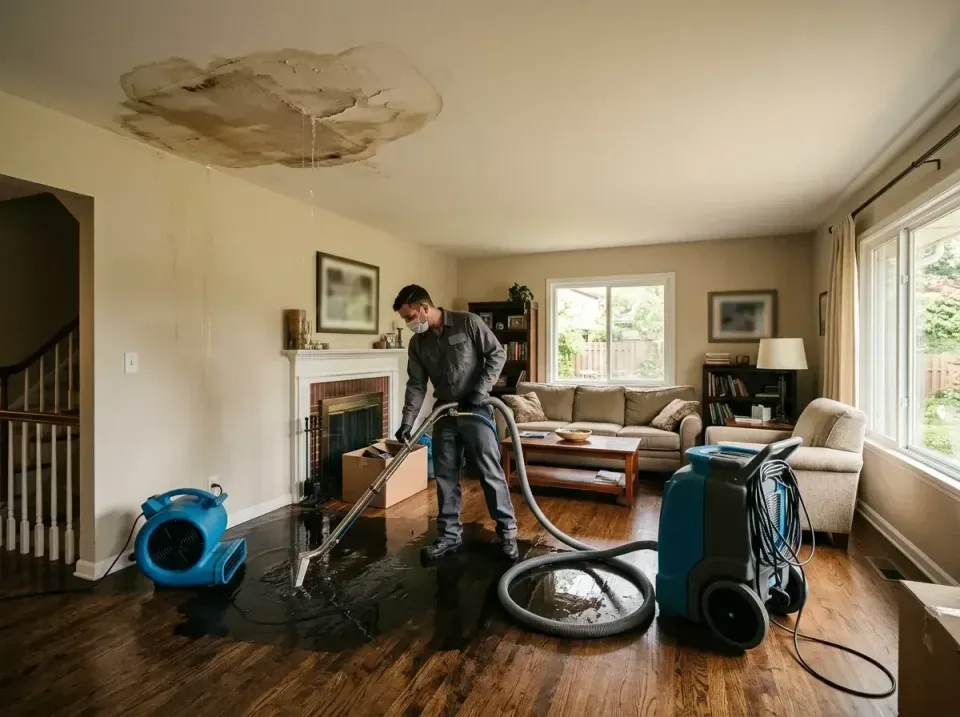 attic-pipe-burst-ceiling-drip-008 — frequently asked questions, Water Damage Restoration & Carpet Care in Council Bluffs, IA